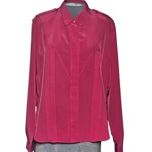 Jean de Pierre Pink Vintage Blouse Size Large